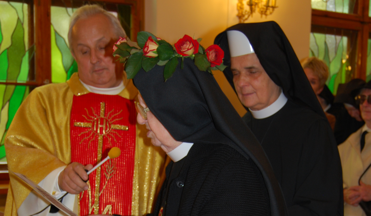 75. rocznica ślubów zakonnych s. Wencjany, SłNSJ