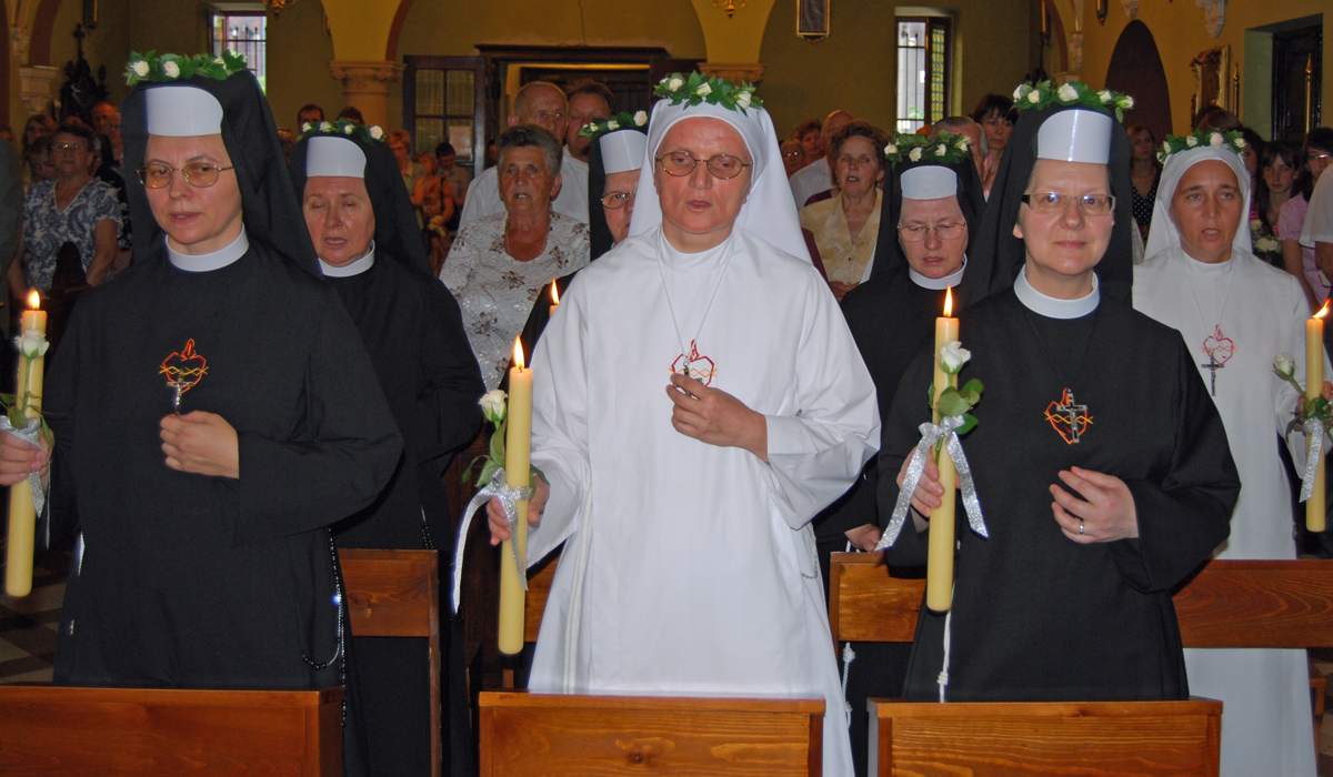 Srebrny jubileusz sióstr sercanek