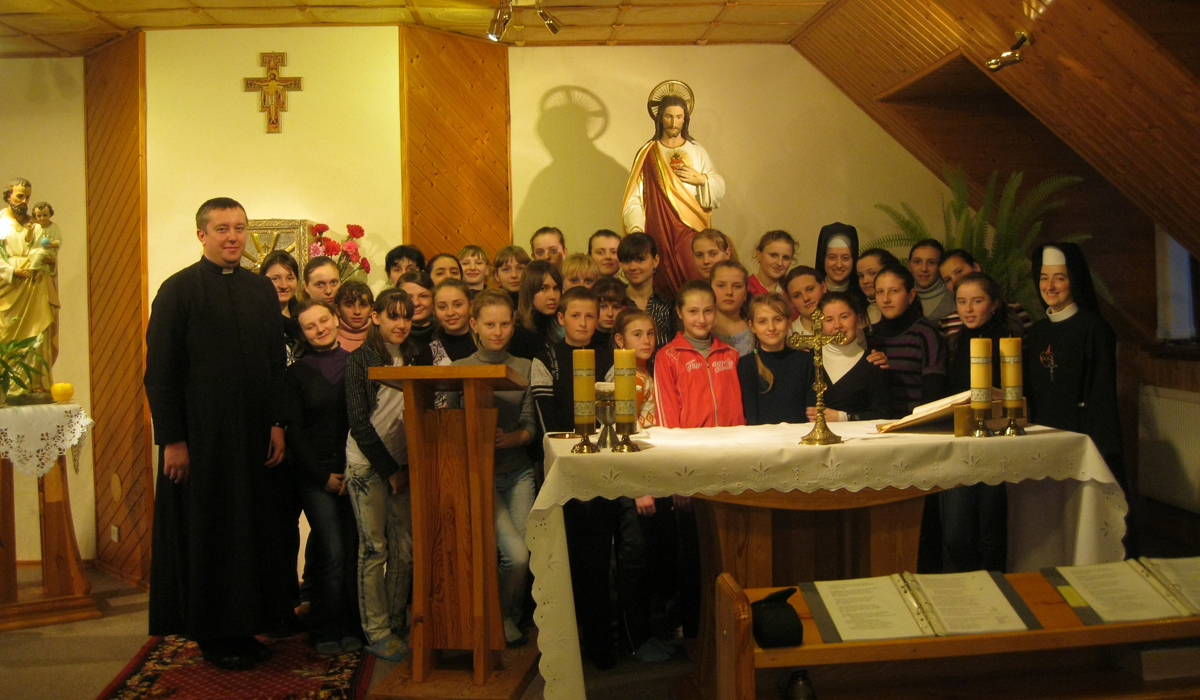 Rekolekcje dla dziewcząt w Romanowie