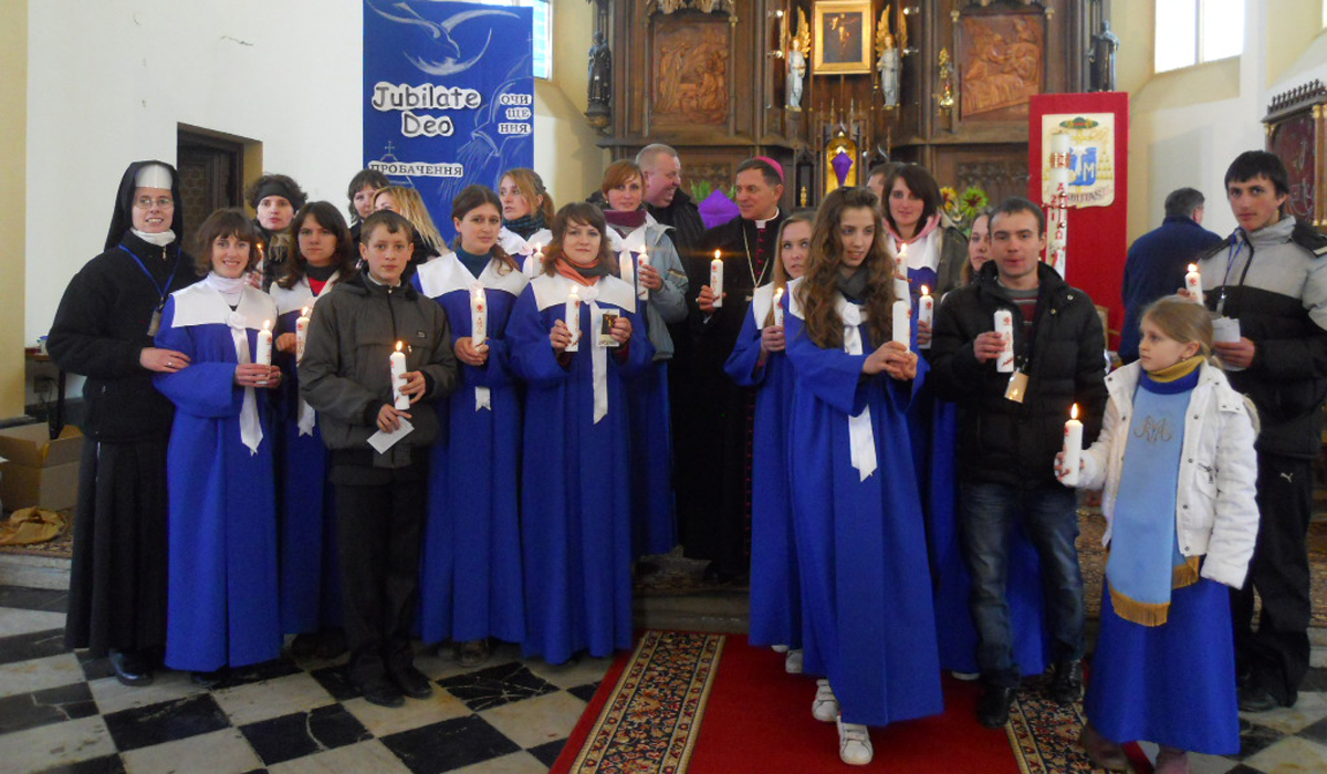Jubileuszowy zjazd młodzieży diecezji lwowskie