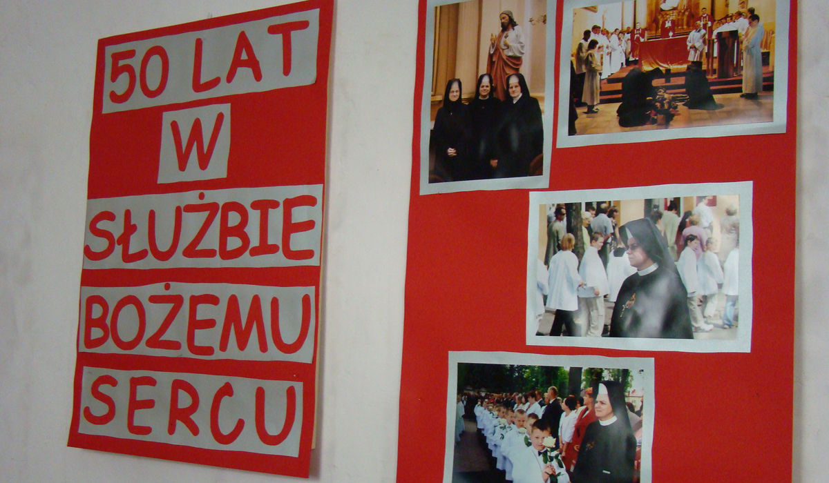 50 lat obecności Sióstr Sercanek w Warce