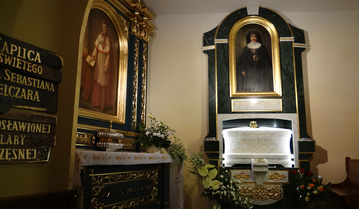 Odpust zupełny po nawiedzeniu relikwii bł. Klary Szczęsnej