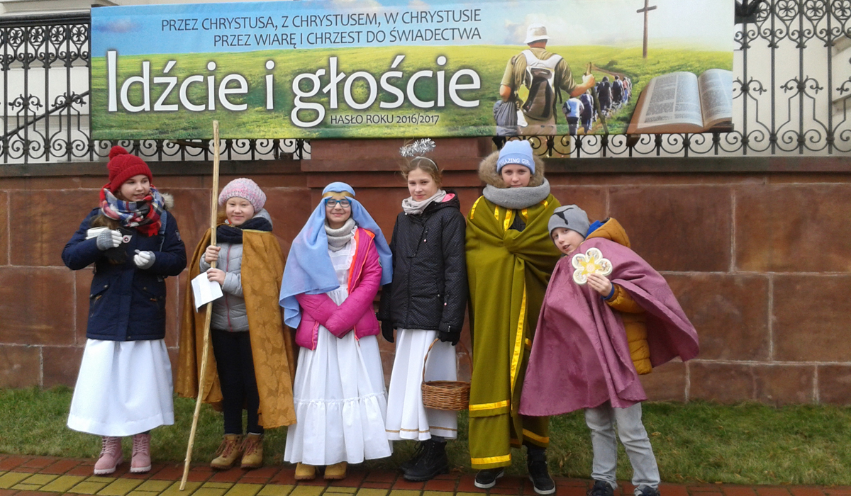 Kolędnicy misyjni w akcji