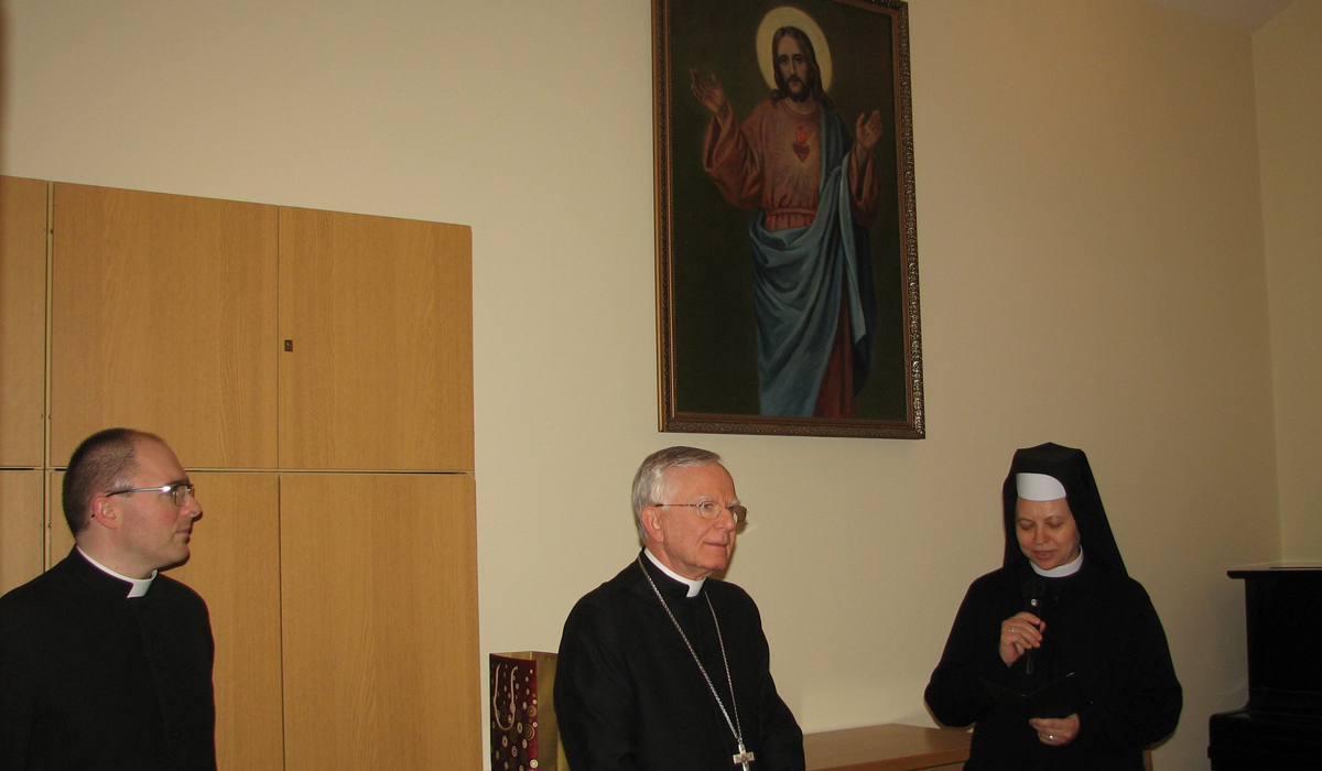 Spotkanie ks. abpa Marka Jędraszewskiego z siostrami sercankami