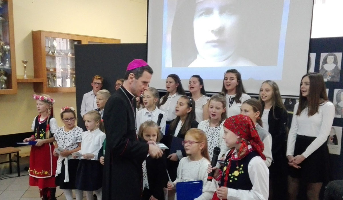Wizytacja ks. bp. Mirosława Milewkiego 
