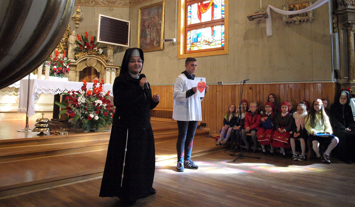 Spotkanie z siostrami sercankami w Lubowidzu