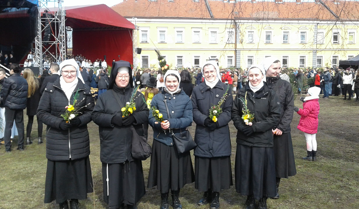 Wspólnota nowicjatu na Spotkaniu Młodych Archidiecezji Przemyskiej 