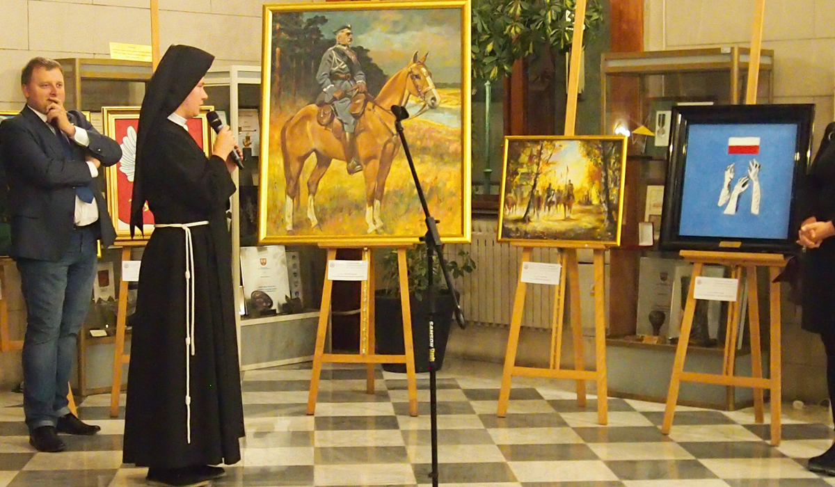 Wernisaż wystawy Niepodległa w sztuce