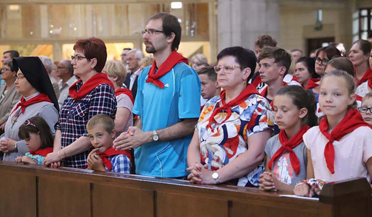 Pielgrzymka łódzkich wspólnot SRŚ 