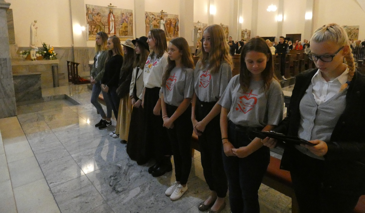 Przyjęcie nowych członków do wspólnoty MRS w Częstochowie