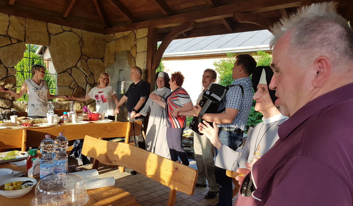 Spotkanie formacyjne korczyńskiej wspólnoty SRŚ