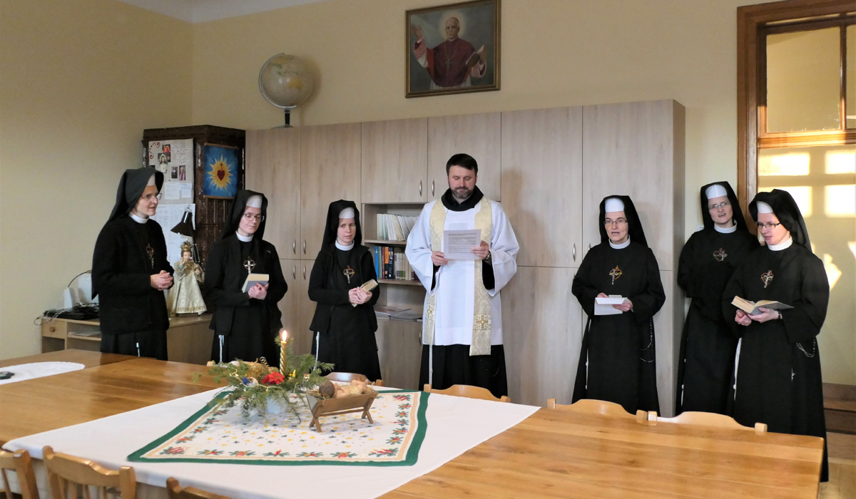 Kolęda w krakowskim klasztorze sióstr sercanek