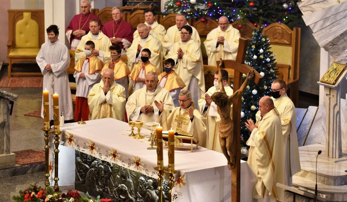 Uroczystość św. J.S. Pelczara w katedrze rzeszowskiej