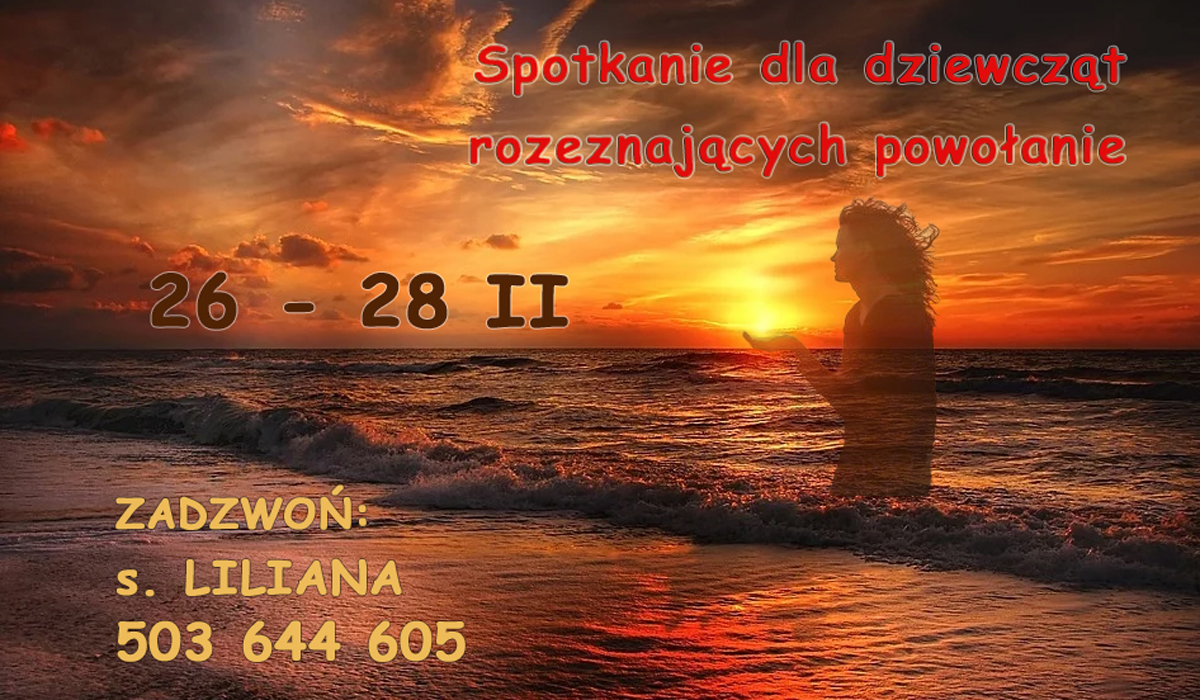Spotkanie dla dziewcząt rozeznających powołanie