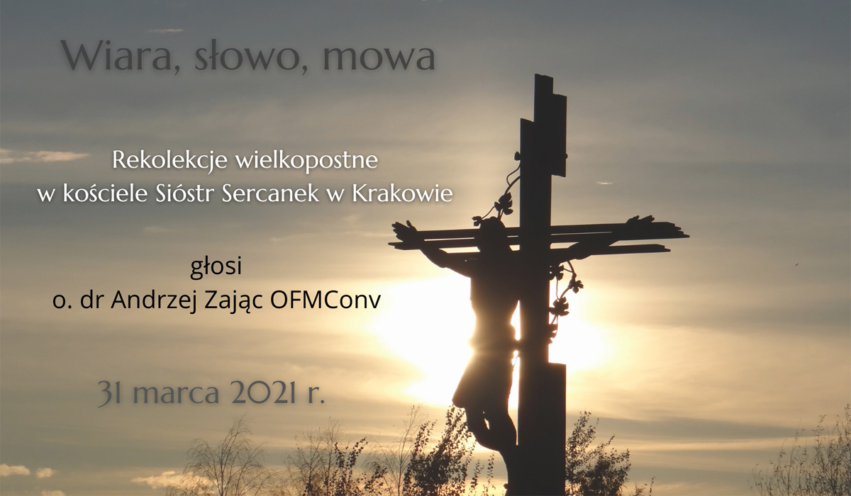 Rekolekcje wielkopostne w kościele Sióstr Sercanek w Krakowie