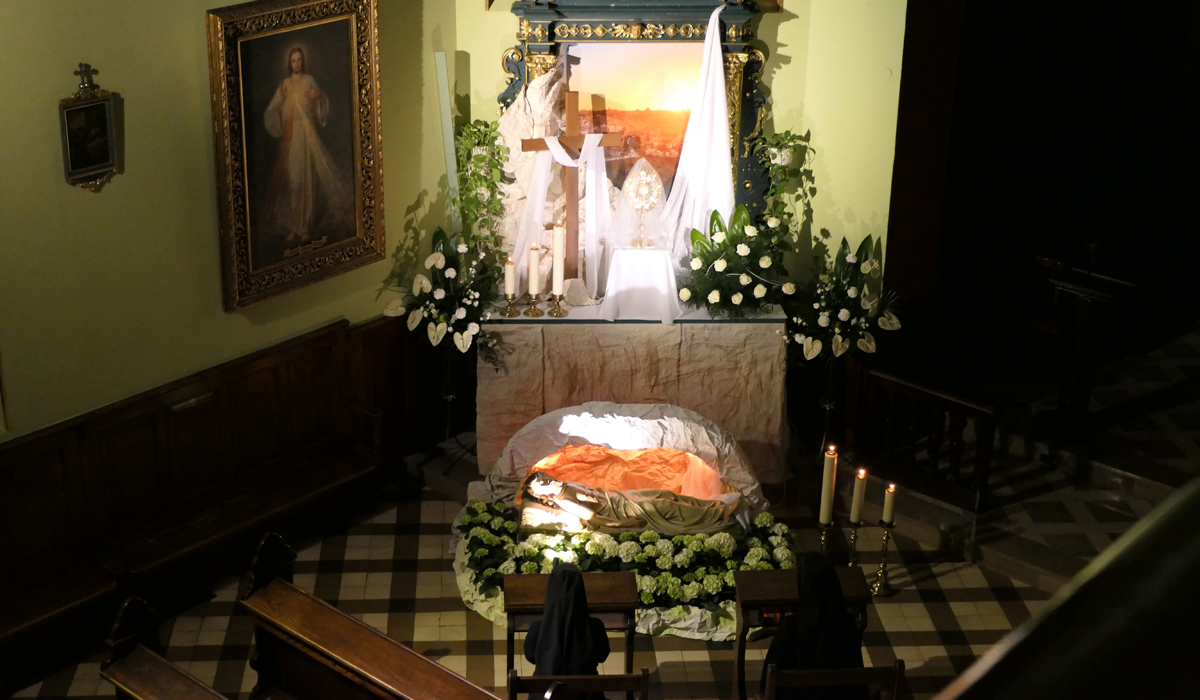 Święte Triduum Paschalne w kościele Sióstr Sercanek w Krakowie