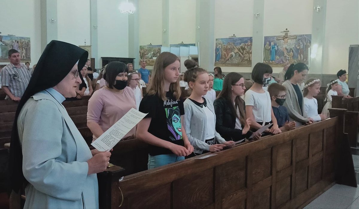 Przyjęcie nowych członków do wspólnoty MRS w Częstochowie