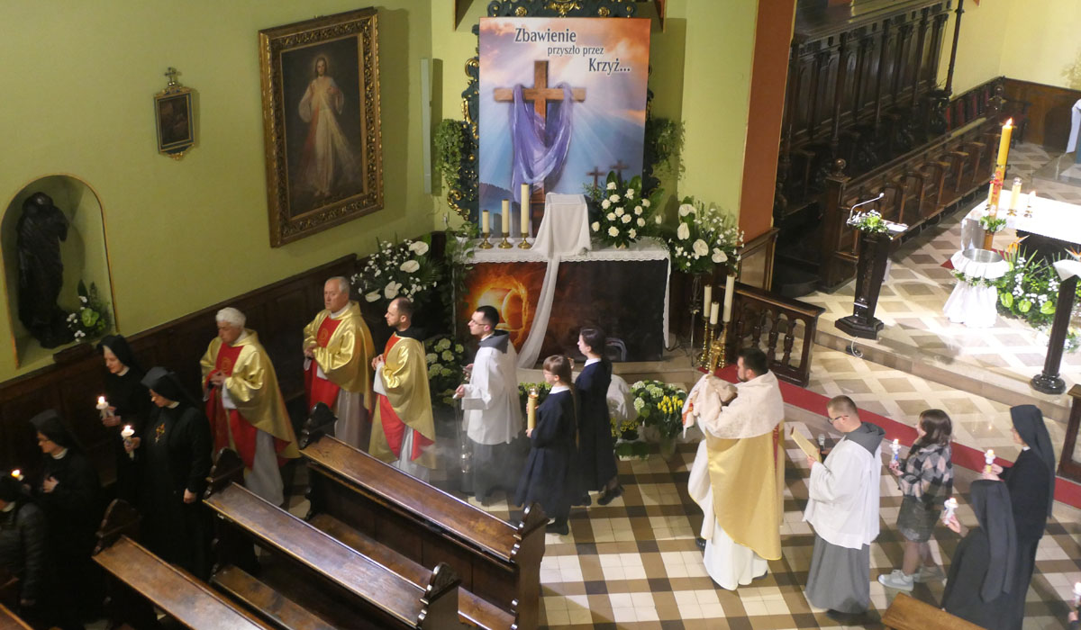 Święte Triduum Paschalne w kościele Sióstr Sercanek w Krakowie