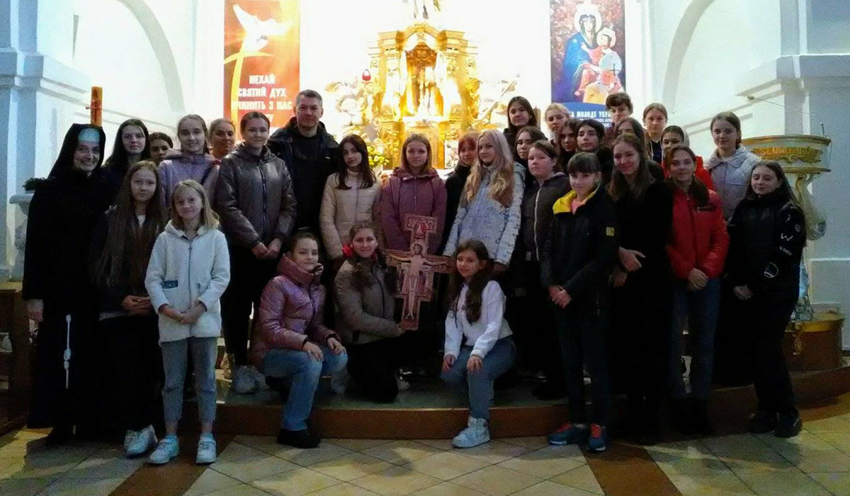 Dni skupienia dla dziewcząt  w Nowogradzie Wołyńskim