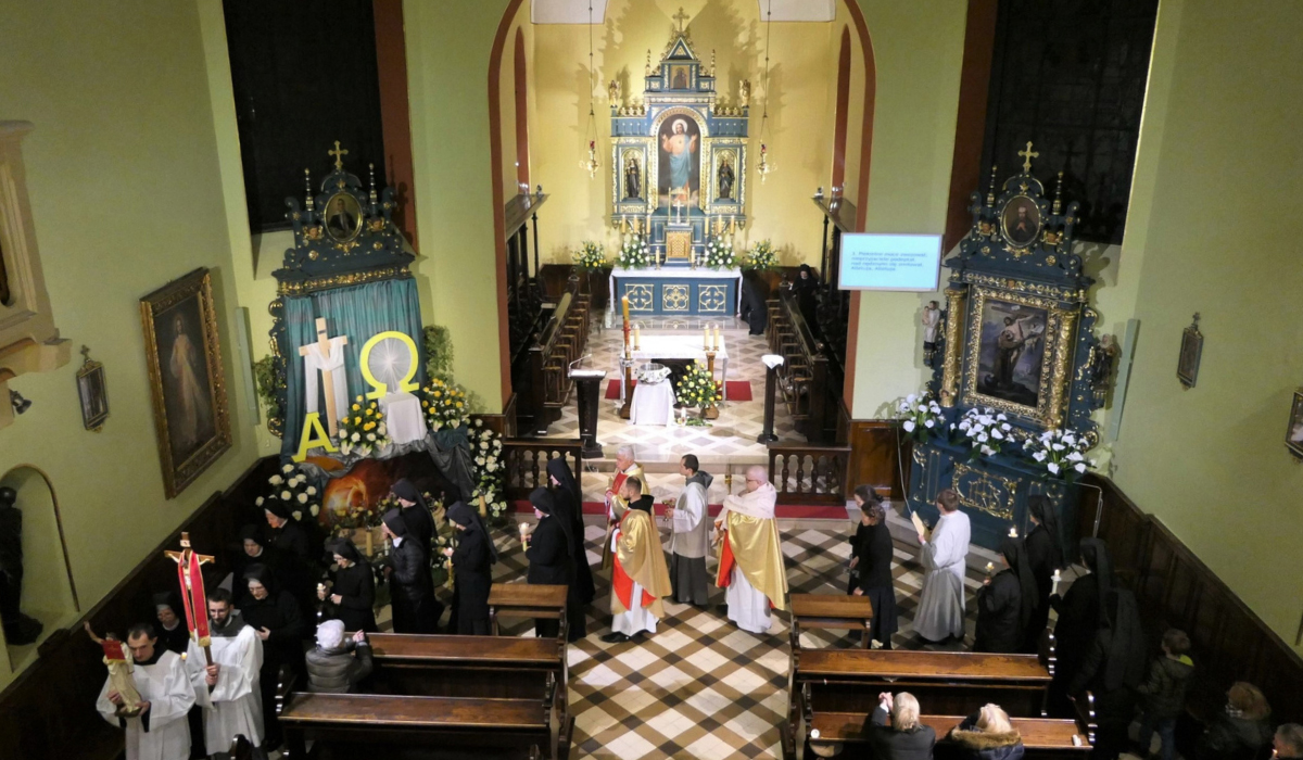 Święte Triduum Paschalne w kościele Sióstr Sercanek w Krakowie