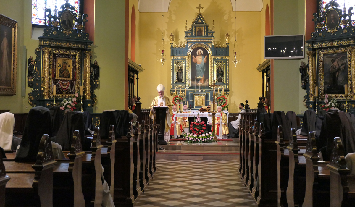 Uroczystość tytularna Zgromadzenia Sióstr Sercanek w Krakowie