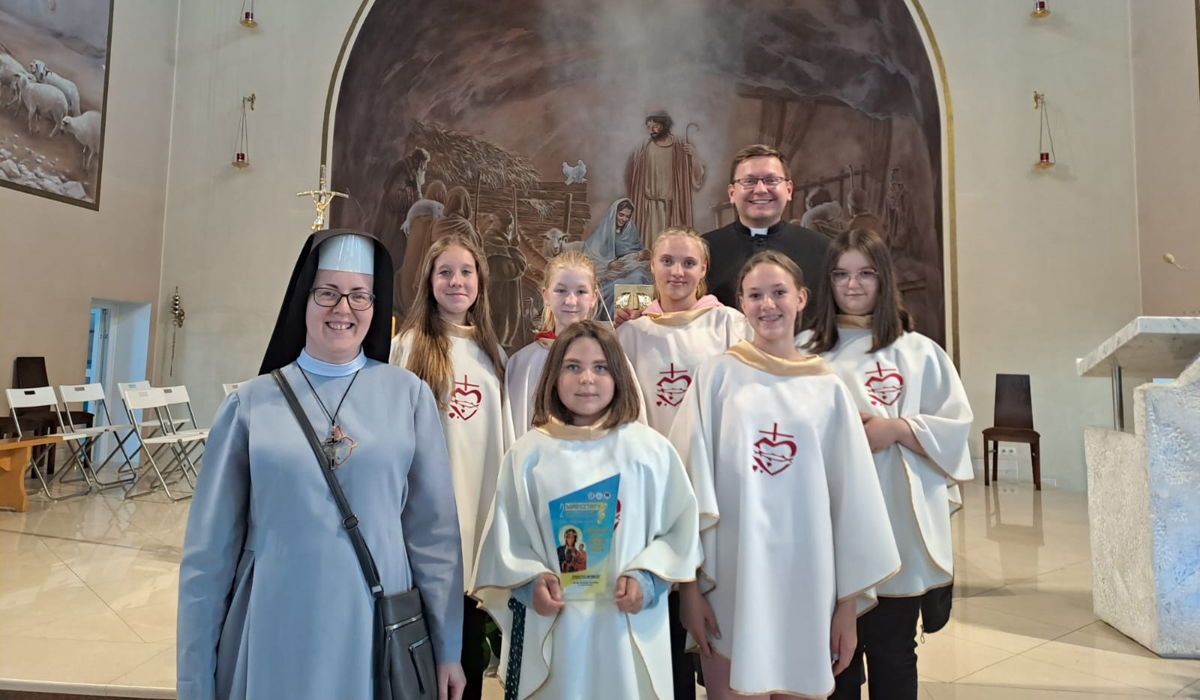 Warsztaty Muzyczne dla członków Dziecięcej Rodziny Sercańskiej w Pajęcznie