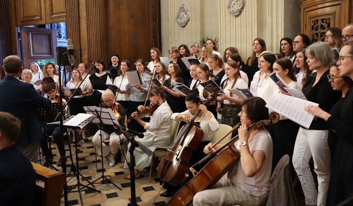 Warsztaty muzyczno-liturgiczne w Parafii pw. Wniebowzięcia NMP na „Concorde” w Paryżu